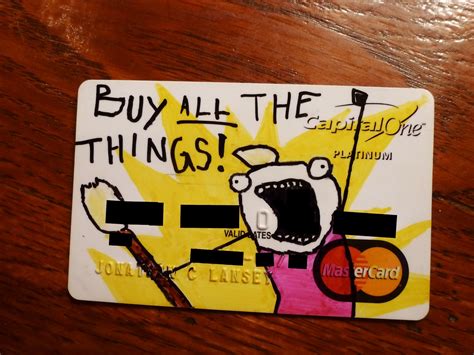 Maybe you would like to learn more about one of these? The Lansey Brothers' Blog: Buy all the things Credit Card Design