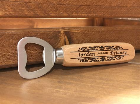 Personalized Bottle Opener Custom Bottle Opener Bottle Etsy