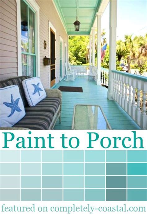 Coastal Porch Paint Ideas In 2020 Exterior Paint Colors For House