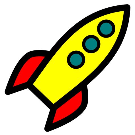 Rocket Ship Clip Art