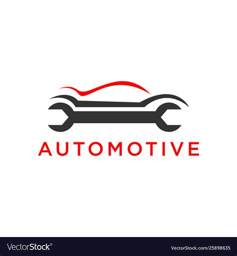 Automotive Auto Part Logo Or Auto Repair Logo Vector Image