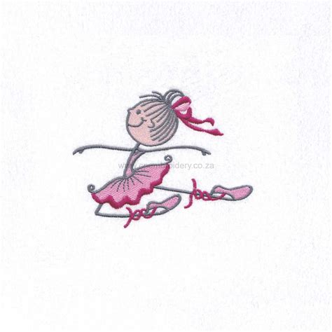 Sticky Ballerina Couture Princess Embroidery