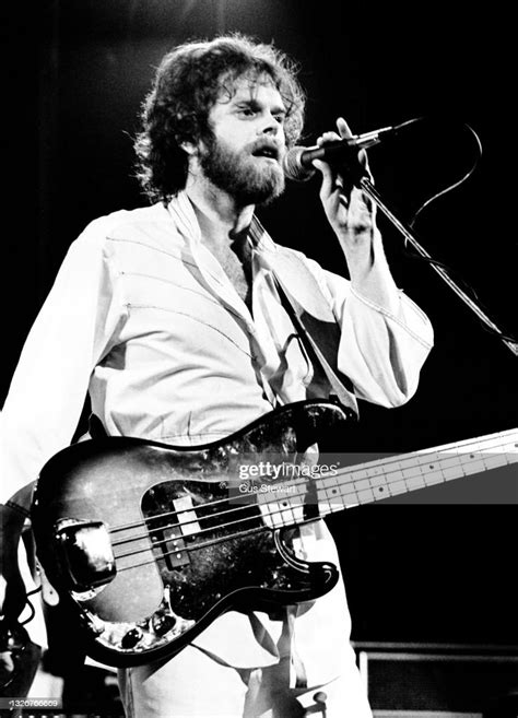 Alan Gorrie Of The Average White Band Performs On Stage At News