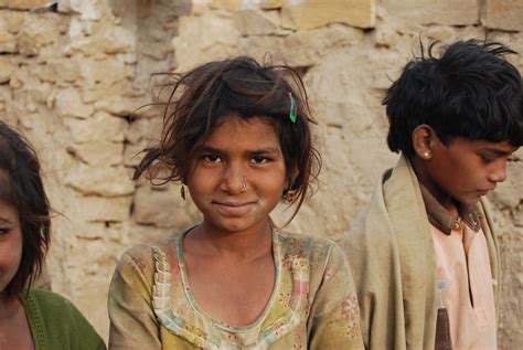 Dirty Poor Indian Children Free Image Download