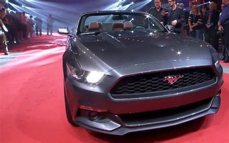 Novo Mustang Conversível 2015 Primeiras Fotos