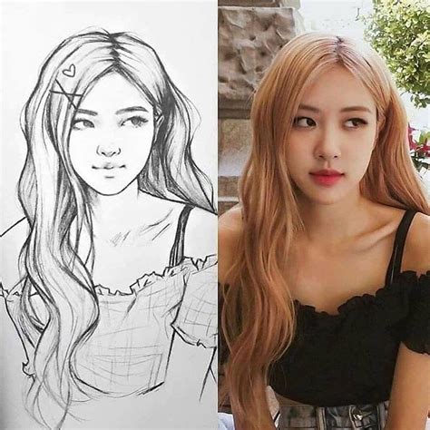 Drawing Ideas For Girls Korean Drawing Skill Korean G