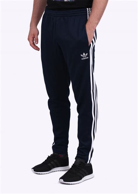 Adidas Originals Sst Slim Tailored Track Pants Navy White