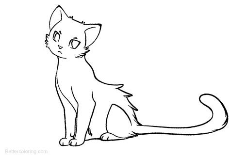 3262020 warrior cat coloring pages. Warrior Cats Coloring Pages Outline - Free Printable ...