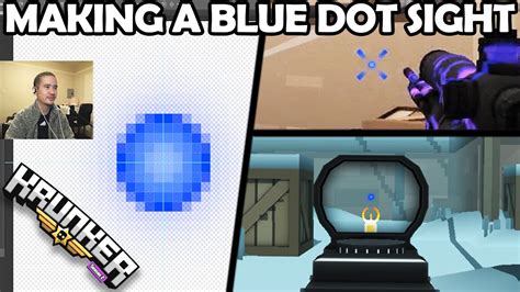 Krunker.io beginners guide / tutorial (pro tips and tricks). Making an OP Blue Dot Sight for Krunker (Custom Crosshair ...