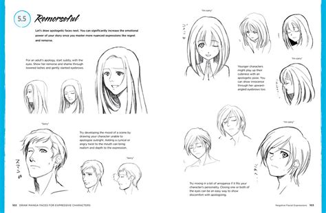 Draw Manga Faces For Expressive Characters — World Book Media