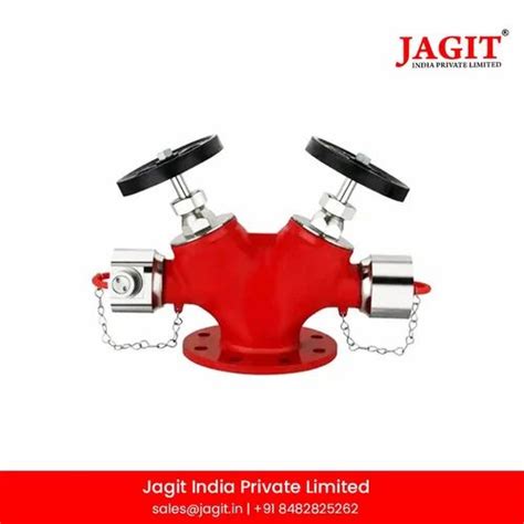 Stainless Steel Double Headed Hydrant Valve At Rs 6500 In Pune Id