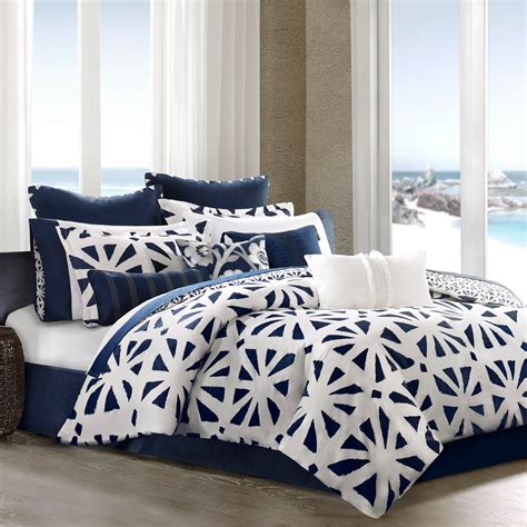 Blue and White Bedding • Bedding Decor Ideas