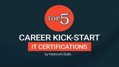 Top 5 Career Kick Start It Certifications By Network Bulls Networkbulls