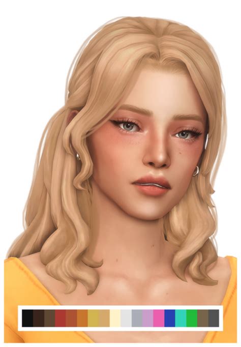 Tagged Fclay Love 4 Cc Finds In 2021 Sims Hair Sims 4 Characters