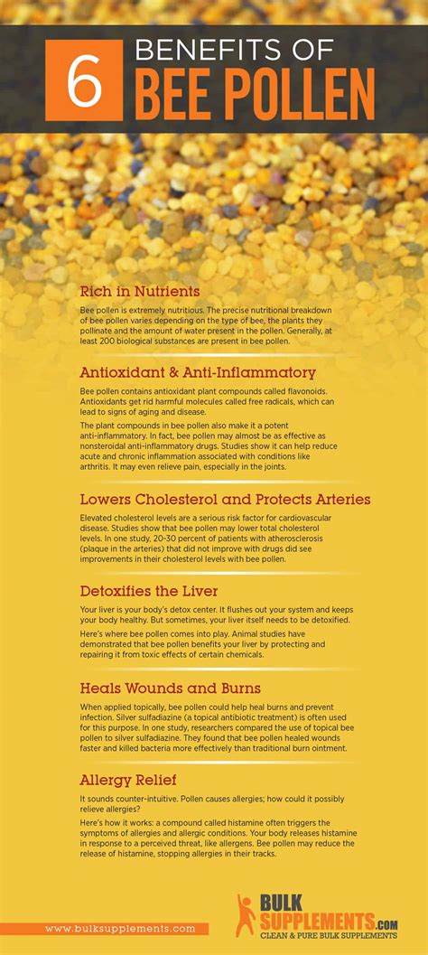 Bee Pollen Benefits Bee Pollen For Allergies And Other Uses