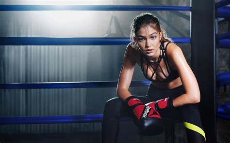 1920x1200 Gigi Hadid By Cathrine Wessel For Reebok 1080p Resolution Hd 4k Wallpapers Images