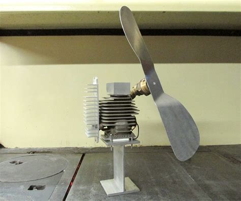 Heat powered wood stove fan. Heat-Powered Stove Top Fan W/ Salvaged Parts : 11 Steps ...