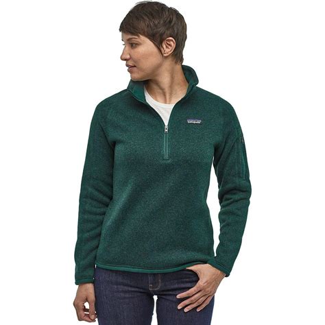 Better sweater® fleece jackets & vests by patagonia. Patagonia Better Sweater 1/4-zip Fleece Jacket in Green - Lyst