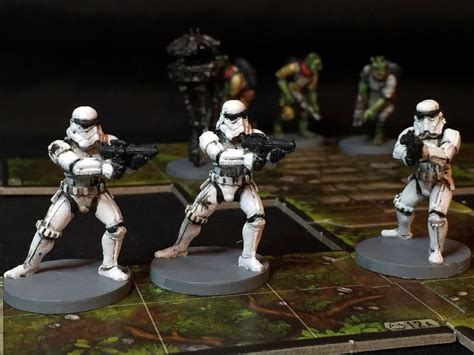 Star Wars Imperial Assault Custom Hand Painted Stormtrooper Miniatures