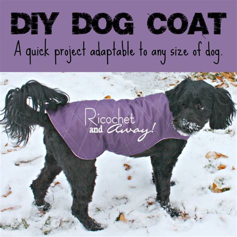 Diy Dog Coat Diy Dog Sweater Diy Dog Stuff Dog Clothes Diy