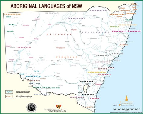 Language Map Of New South Wales