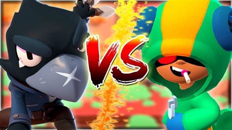 All the colors and paint i started off by finding a white hoodie that fit me and was similar in structure to leon's hoodie. CROW VS LEON! - Who's The BEST Legendary Brawler!? - Brawl ...