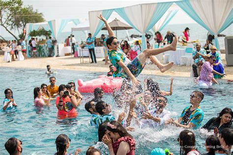 15 Real Wedding Pool Parties In Thailand Thatll Seriously ‘wow You