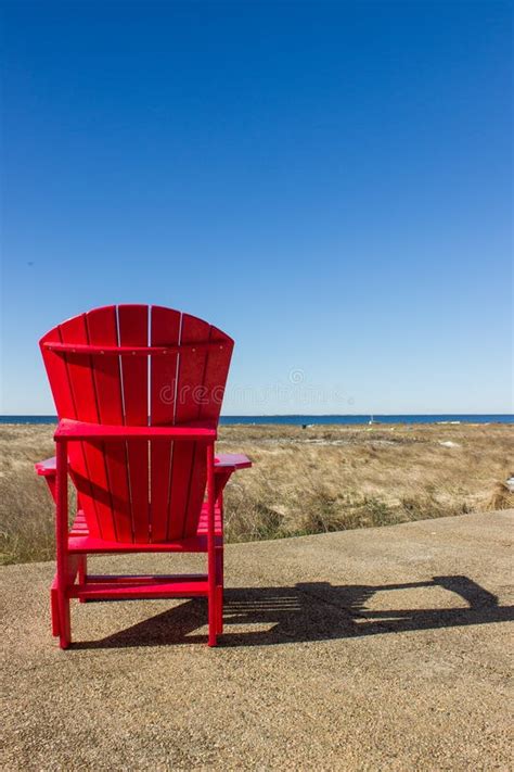 Adirondack Beach Chairs Stock Image Image Of Peaceful 40950605
