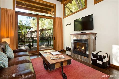 We list offers from thousands of providers, including: Living Area in The Wedge Cabin at Fireside Resort in ...