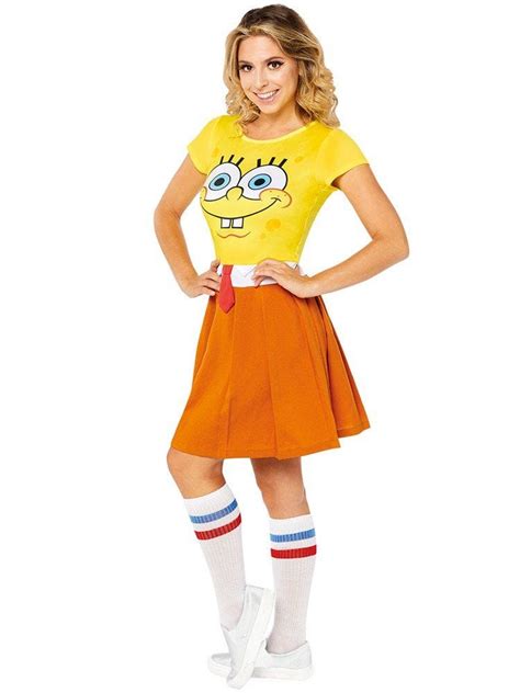 Spongebob Dress Adult Costume Party Delights