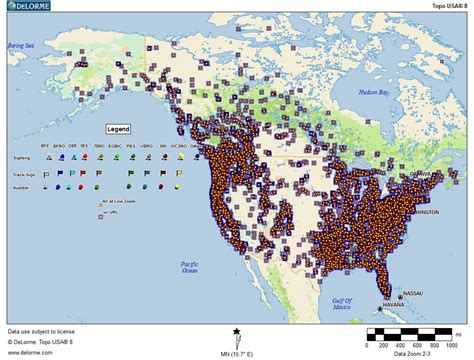 Map Bigfoot Sightings And News