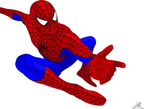 Spiderman Vector by moonmanz on DeviantArt