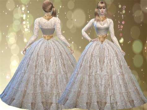 Long Wedding Dress The Sims 4 P2 Sims4 Clove Share Asia Tổng Hợp