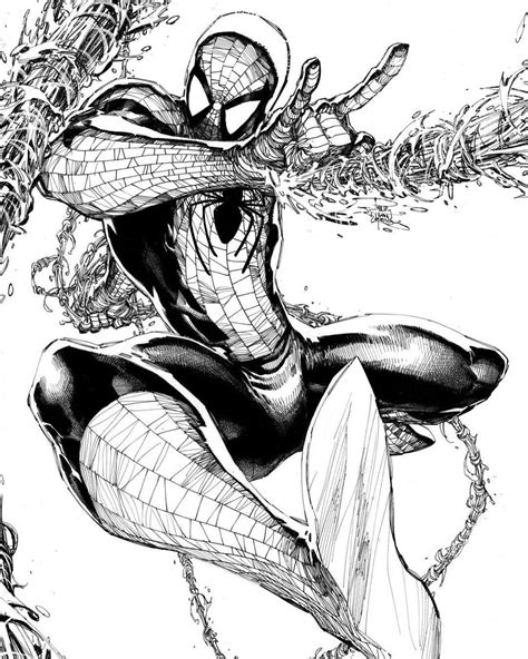 Spider Man By Philip Tan Spiderman Peterparker Marvel Comics Pen