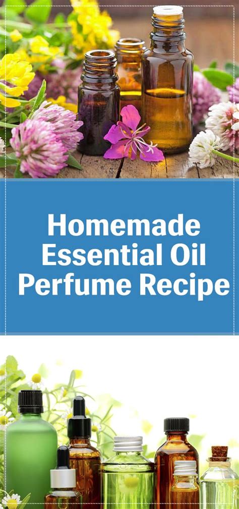 Homemade Essential Oil Perfume Floral Spicy Citrus And Night
