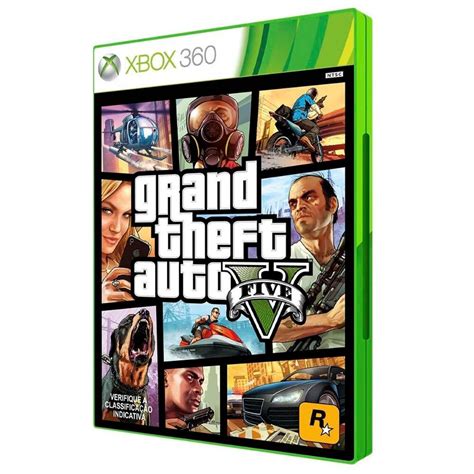 Game Gta V Grand Theft Auto V Xbox 360 Ishopping A Sua Loja