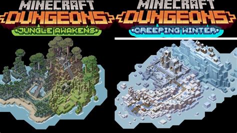 Maybe you would like to learn more about one of these? Minecraft Dungeons LEAKED DLC (JUNGLE AWAKENS+CREEPING ...