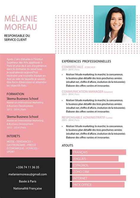 L'objectif est de mettre en avant vos points forts et vos atouts, tout en ayant à la tête ceux qui seront susceptibles d'intéresser votre employeur. CV modèle " ponctuel", un exemple de CV adapté aux ...