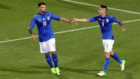 El sardegna arena acogerá el viernes por la tarde la primera prueba de italia antes de la eurocopa 2020, cuando la. Italy vs. San Marino - Football Match Summary - May 31 ...
