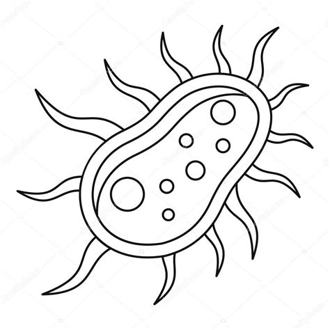 Bacteria Pages Coloring Pages