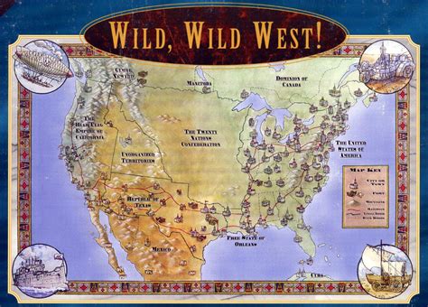 Wild West Online Map