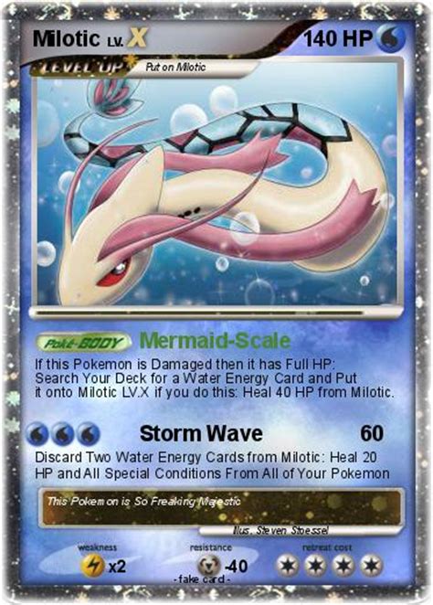 Pokémon Milotic 226 226 Mermaid Scale My Pokemon Card