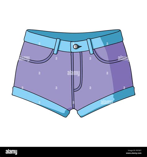 Short Purple Women S Shorts With A Blue Rubber Band Shorts For Sports In The Summer On The