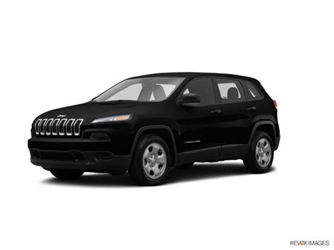 Brilliant Black Crystal Pearlcoat 2014 Jeep Cherokee 4wd 4dr Sport For