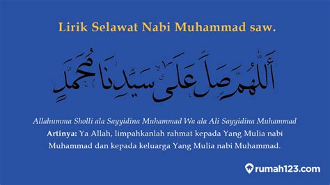 Bacaan Sholawat Allahumma Sholli Ala Sayyidina Muhammad Dan Artinya