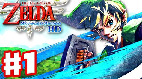 the legend of zelda skyward sword hd gameplay part 1 wing ceremony and fi nintendo switch