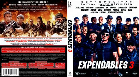 Jaquette Dvd De Expendables 3 Custom Blu Ray Cinéma Passion
