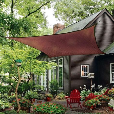 The Shelter Logic Square Sun Shade Sail Is The Do It Yourself Shade