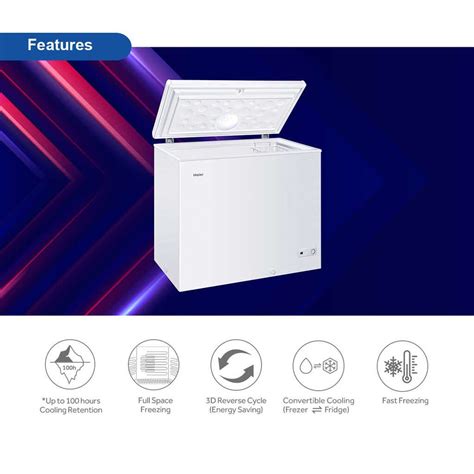 Haier L In Convertible Chest Freezer Bd Hp