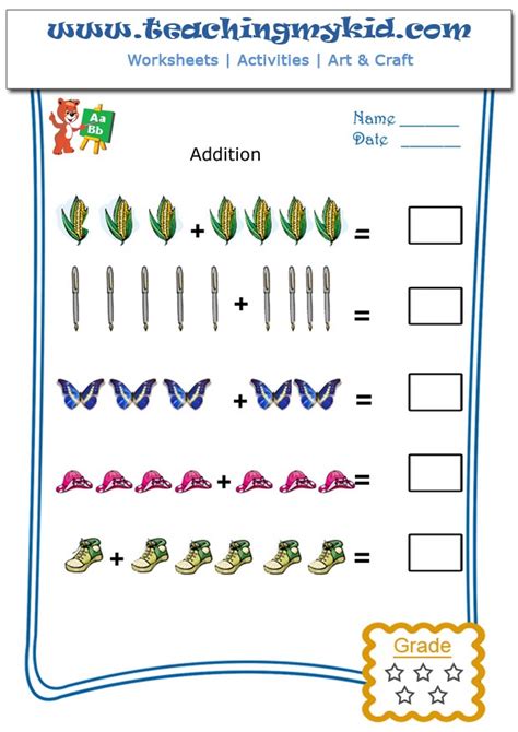 Addition With Pictures Worksheet 5 Teaching My Kid